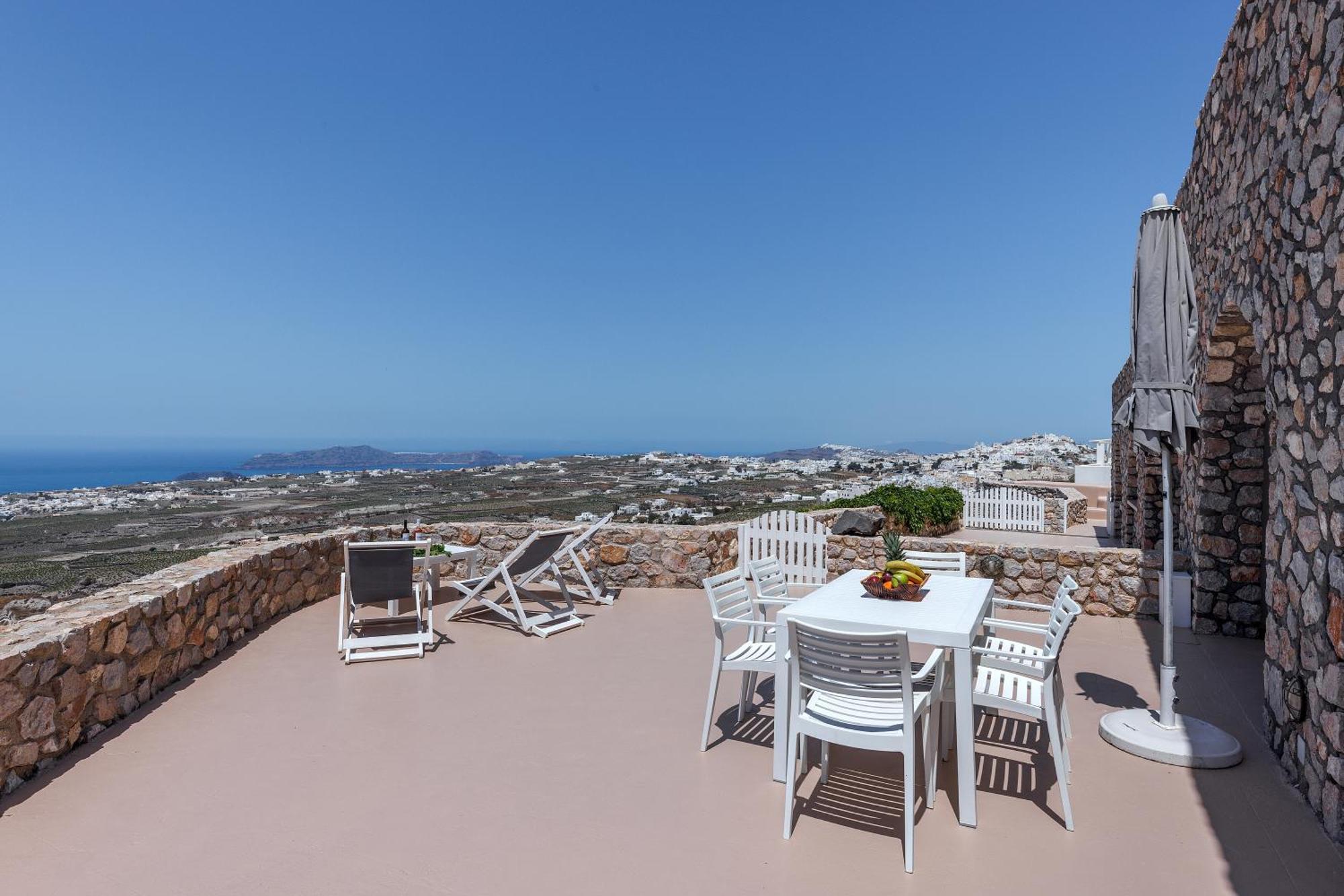 Zatrikion Santorini Villas Pýrgos Esterno foto