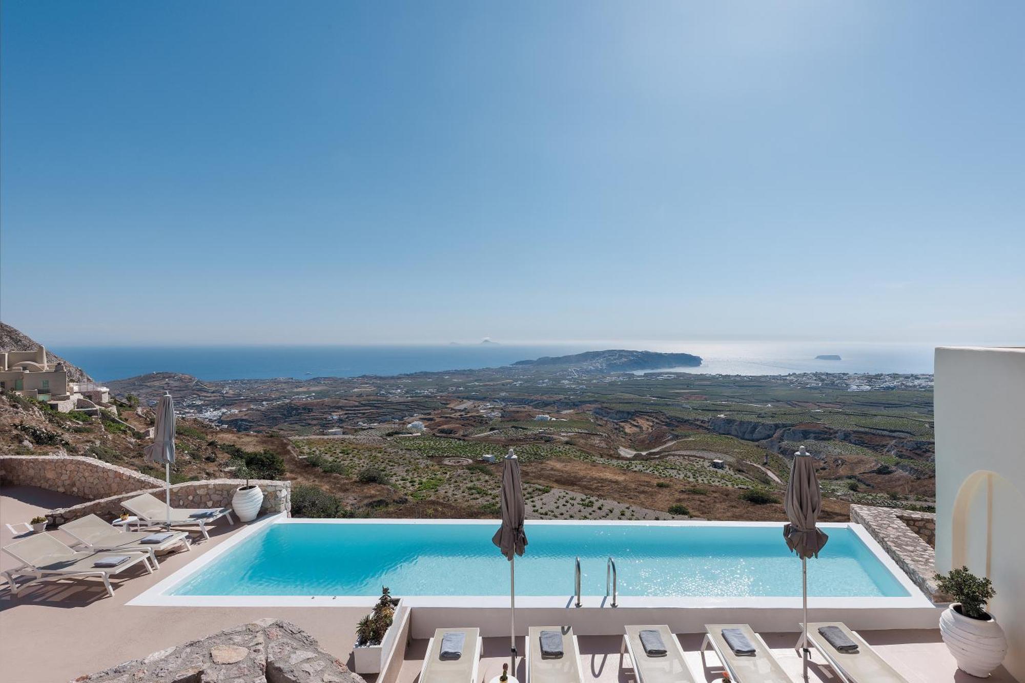 Zatrikion Santorini Villas Pýrgos Esterno foto