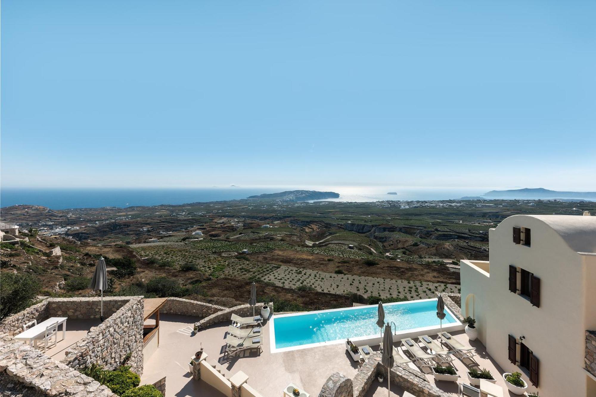 Zatrikion Santorini Villas Pýrgos Esterno foto