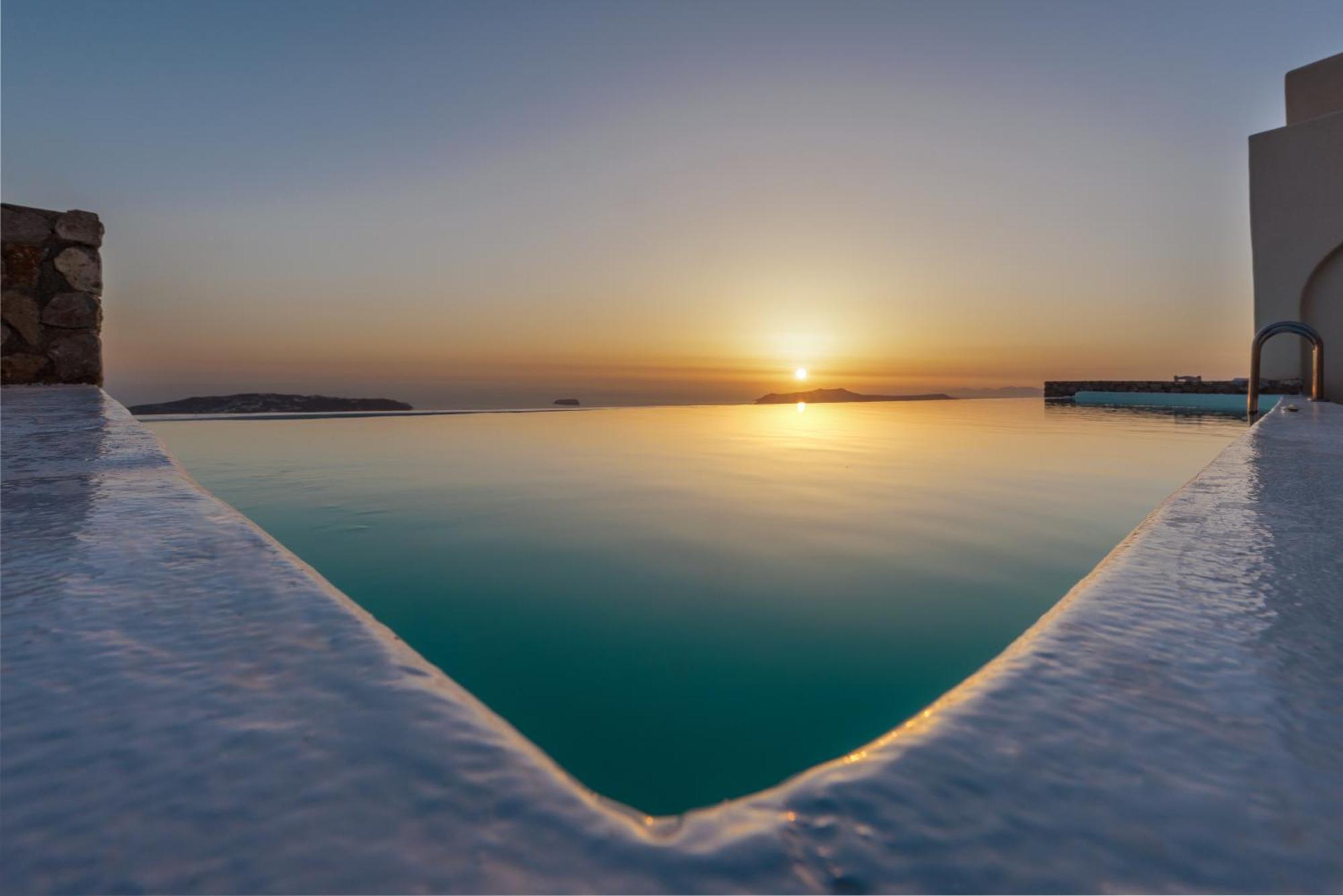 Zatrikion Santorini Villas Pýrgos Esterno foto