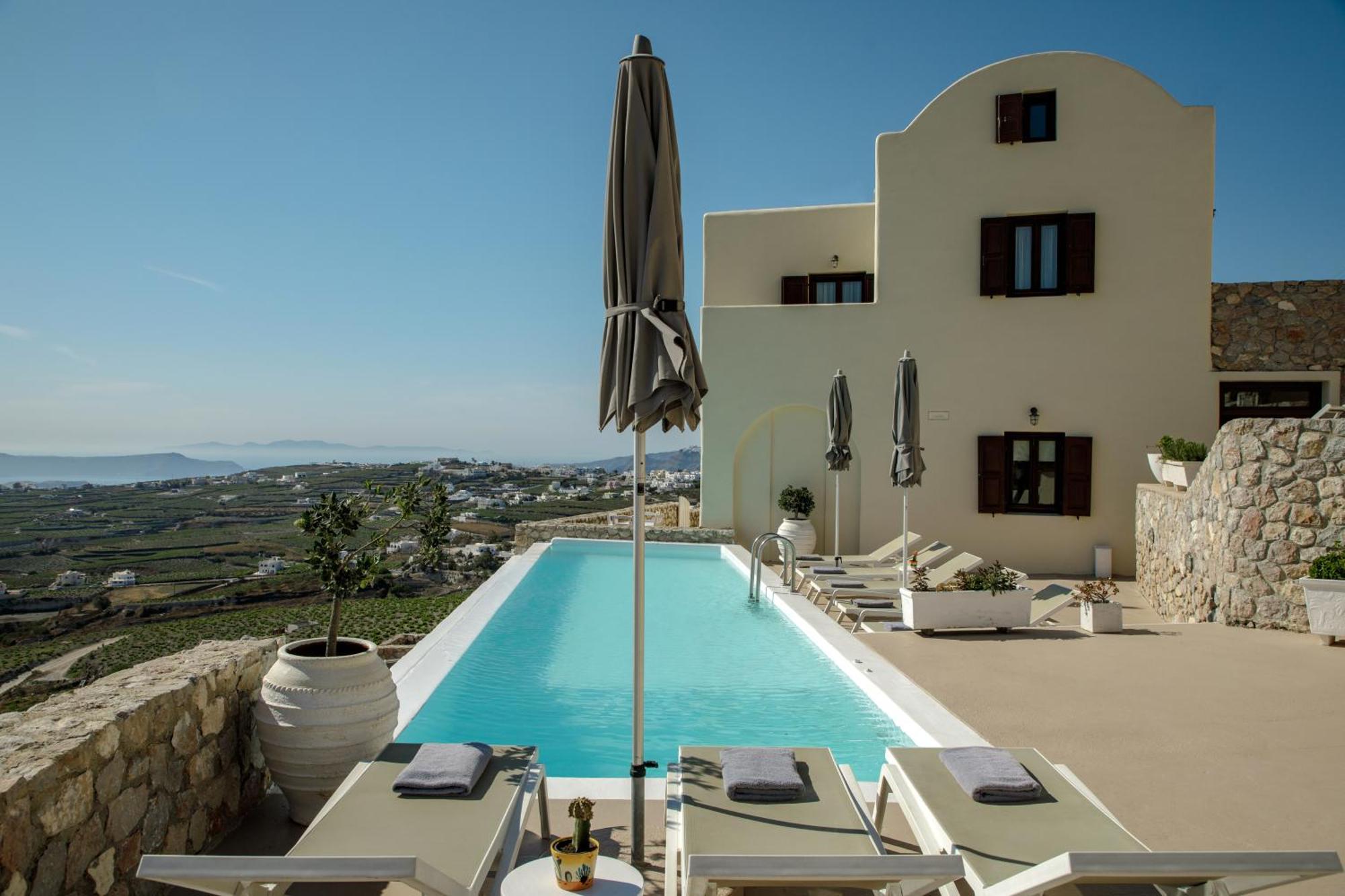 Zatrikion Santorini Villas Pýrgos Esterno foto