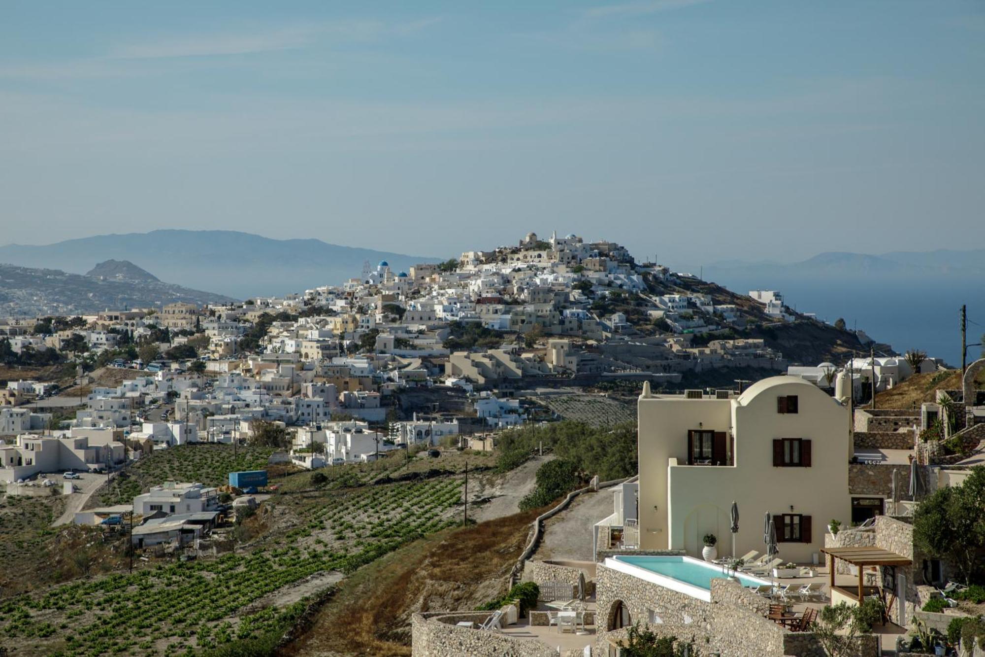 Zatrikion Santorini Villas Pýrgos Esterno foto