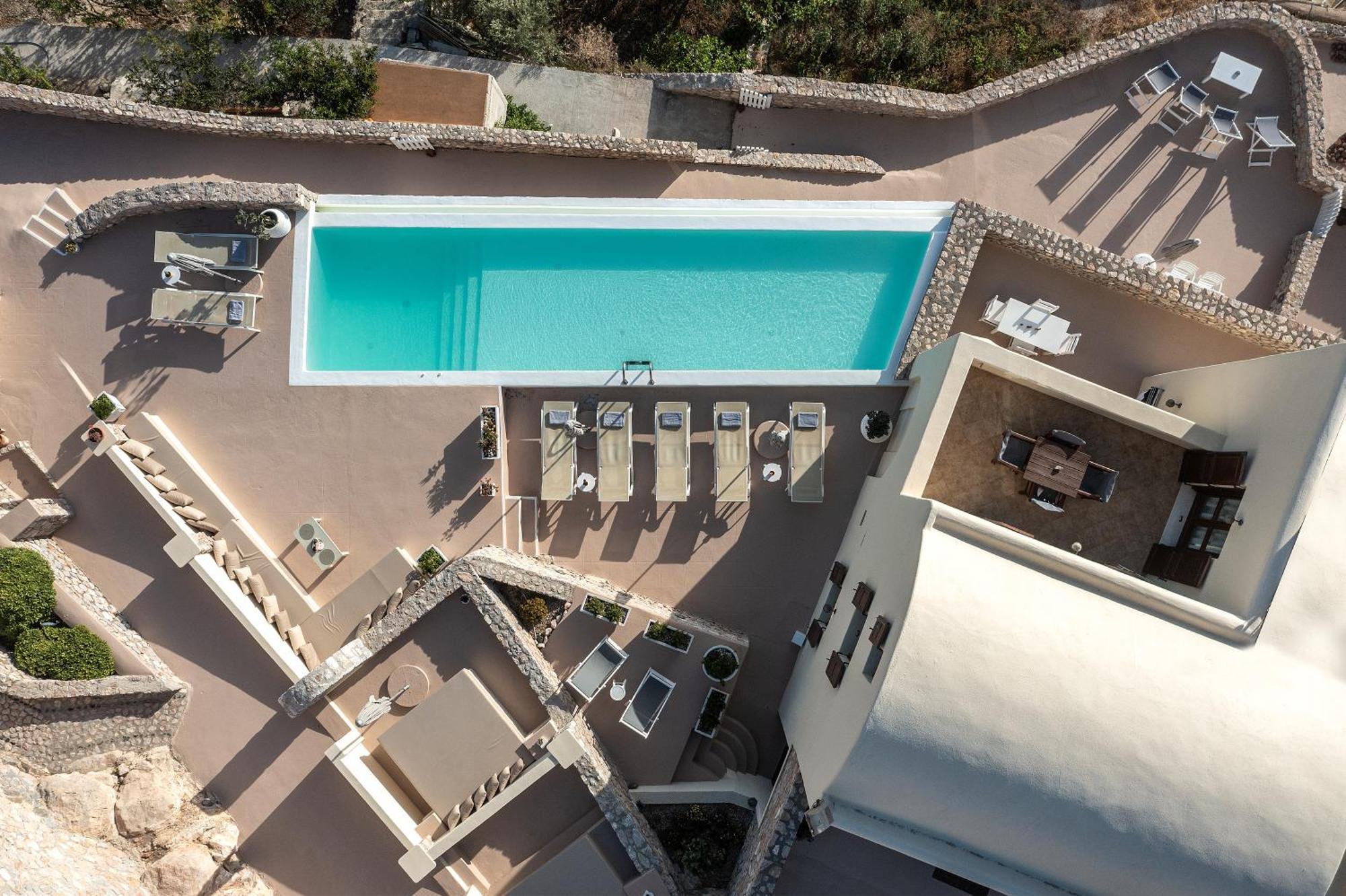 Zatrikion Santorini Villas Pýrgos Esterno foto